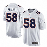 Nike Denver Broncos #58 Von Miller 2016 White Men's Game Event Jersey,baseball caps,new era cap wholesale,wholesale hats
